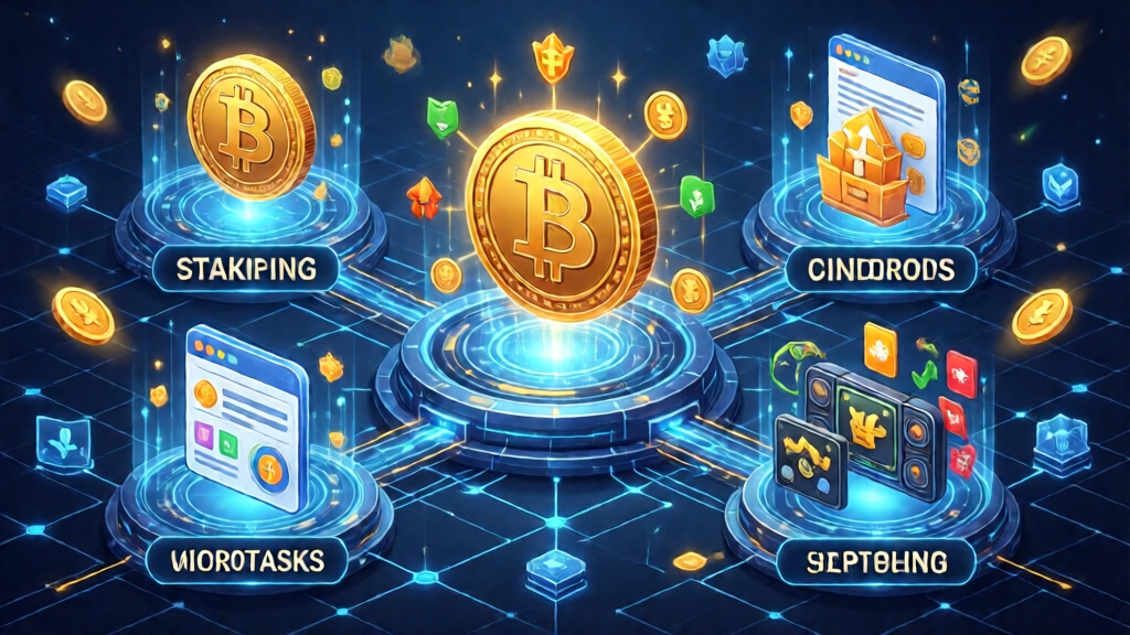 10 Ways to Earn Crypto Without Investment