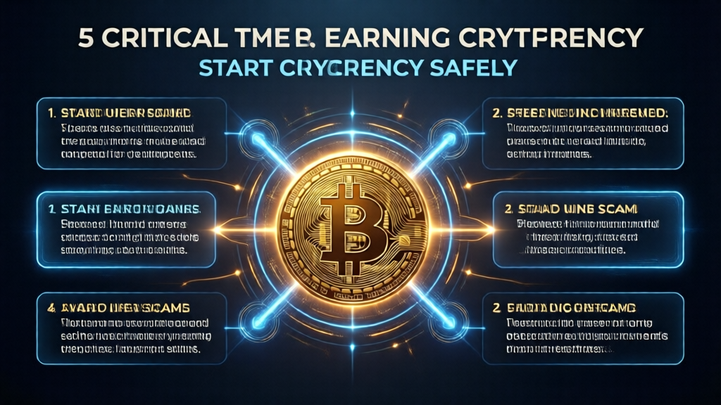 5 Steps to Start Earning Crypto